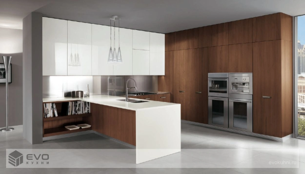 П-образные кухни с островом: как расширить пространство