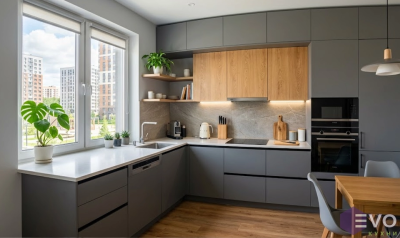 Кухни в домах серии П-44 и П-44Т: планировки, идеи и решения под заказ