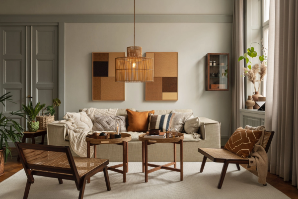 Гостиная в стиле бохо: создайте уютное и стильное пространство для отдыха