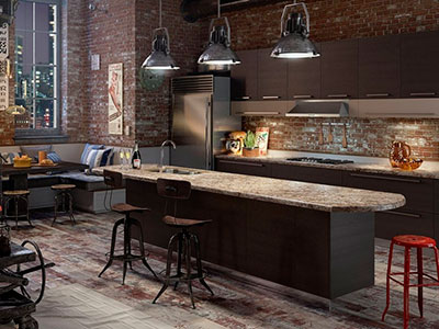 Кухня в стиле гранж