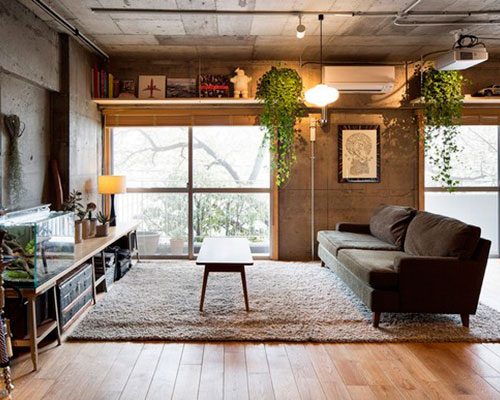 Гостиная в стиле гранж: создание атмосферного интерьера