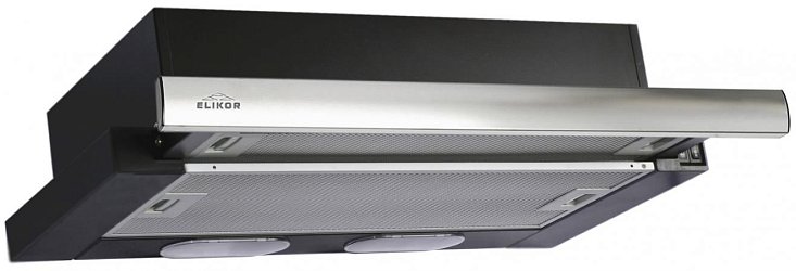 Elikor Интегра 60П-400-В2Л черный / нержавейка1