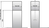 Вытяжка Elikor Квадра 90П-650-К3Д белый (фото 3)