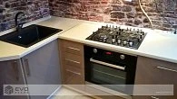 Угловая кухня модерн акрил/МДФ/ЛДСП (фото 2)