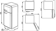 Холодильник Smeg FAB30RNE1 (фото 6)