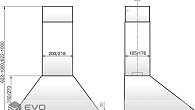 Вытяжка Elikor Вента 60Н-650-К3Д нержавеющая сталь (фото 5)