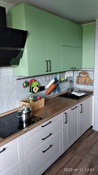 Угловая кухня неоклассика Трент эмаль/пленка/МДФ РР191101