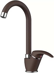 Omoikiri Umi-DC латунь/гранит/темный шоколад1