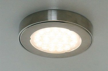 Комплект из 3-х светильников LED Metris V12 SP, 3050-3250K, отделка никель глянец