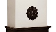 Вытяжка Viaona Cappe Флоренция 90 с ВМ-360/52 new faber слоновая кость (фото 1)