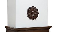 Вытяжка Viaona Cappe Флоренция 90 c ВМ-550 ERA (elica) белый муар (фото 1)