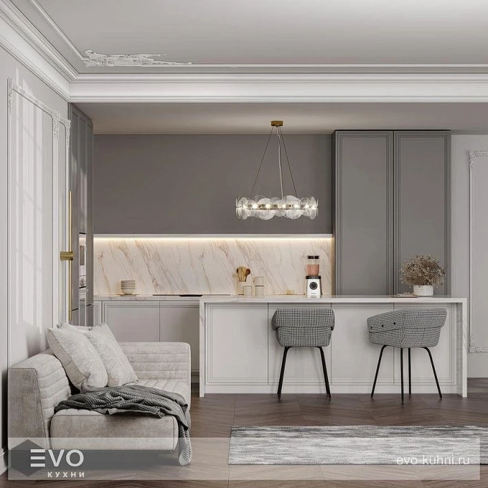 Кухня Оукид (фото 1)