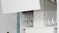 Угловая кухня модерн с порталом Феникс Grigio пластик/МДФ ИТ190407 (фото 7)