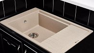 Мойка KUPPERSBERG MILA 1B1D BEIGE композитная (фото 3)