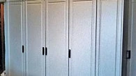 Шкаф распашной в прихожую МДФ Эмаль 330 см (фото 1)