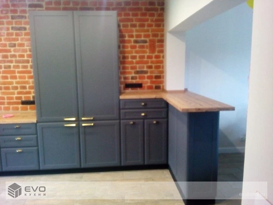 Угловая кухня с порталом Panfasad пленка/МДФ ИТ190408 (фото 3)