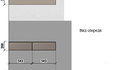 Тумба РЗ250903Ш1