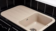 Мойка KUPPERSBERG LIRA 1B1D BEIGE композитная (фото 2)