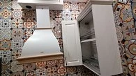 Угловая кухня с островом классика Лонгфорд Айвори пленка/МДФ РС200404 (фото 15)