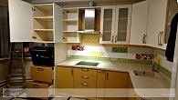 Угловая кухня модерн эмаль/МДФ 295х185 см (фото 3)