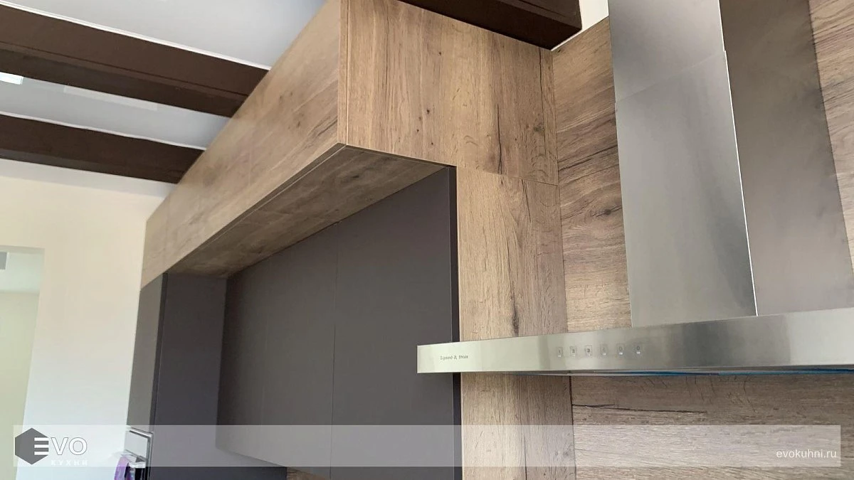 Кухня прямая РН210101 Fenix (фото 2)