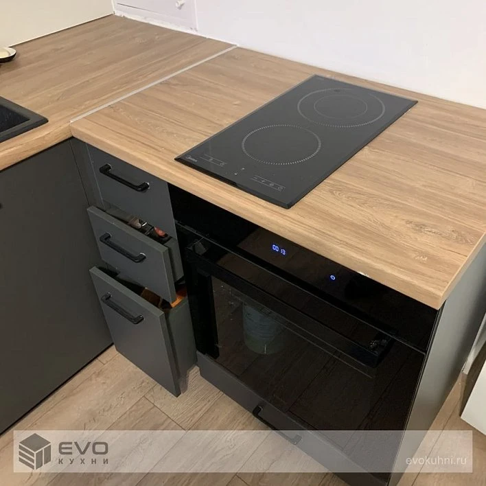 Кухня ШТ201003 Alvic Antracita SM (фото 6)