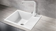 Мойка MILACIO Navarra 60 Cuarzo (MC.77072) белый (фото 4)