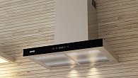 Вытяжка ZorG Technology Stels 1000 60 S черная + стекло черное (фото 8)