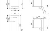 Холодильник Smeg FAB28RDMM5 (фото 7)