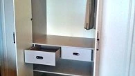 Шкаф распашной в прихожую МДФ Эмаль 330 см (фото 5)