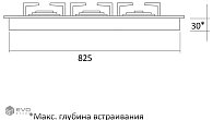Варочная панель Kuppersberg FV9TGRZ C Bronze (фото 4)
