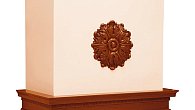 Вытяжка Viaona Cappe Флоренция 90 с ВМ-510/52 new faber бежевый муар (фото 1)