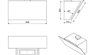Вытяжка SMEG KV394MB (фото 2)