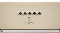 Вытяжка LEX GS BLOC P 600 IVORY LIGHT (белый антик) (фото 3)