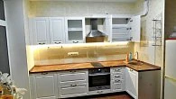 Угловая кухня неоклассика Лонгфорд пленка/МДФ РЯ180410 (фото 2)