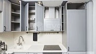 Угловая кухня неоклассика Модель-3.8 эмаль/МДФ ИТ190805 (фото 4)