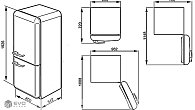 Холодильник Smeg FAB32LAZN1 (фото 5)