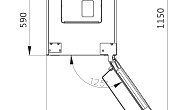 Холодильник Korting KNFC 62029 GN (фото 3)