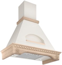 Elikor КВ Floreale 90П-650-П3Д белый муар/дуб неокрашенный1