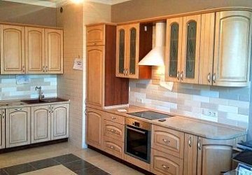 Угловая кухня неоклассика Ретро пленка/МДФ 