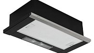 Вытяжка KRONA KAMILLA slim 600 black/inox (2 мотора) (фото 3)
