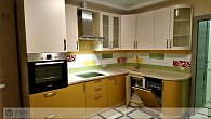 Угловая кухня модерн эмаль/МДФ 295х185 см (фото 5)