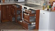 Угловая кухня классика Прим Турин-3 пленка/МДФ ПЛ190704 (фото 5)