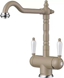 Omoikiri Amagasaki-CA латунь/гранит/карамель1