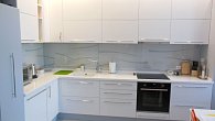 Угловая кухня модерн эмаль/МДФ РЯ180403 (фото 1)