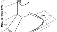 Вытяжка Kuppersberg BONA 60 W Bronze (фото 4)
