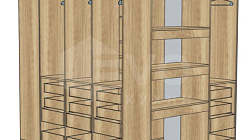 Гардеробная РТ230603Ш1