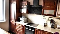 Угловая кухня классика Массив дуба 330х120 см (фото 2)