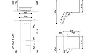 Холодильник Smeg FAB38LCR5 (фото 9)