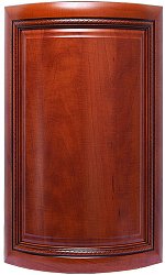 713 дверь гнутая Турин-3 ПП Груша Темная